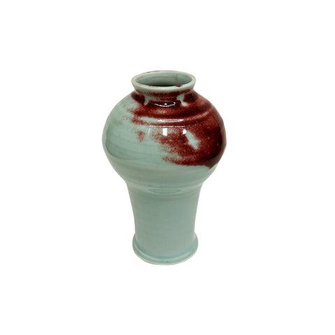 Celadon and Oxblood Vase