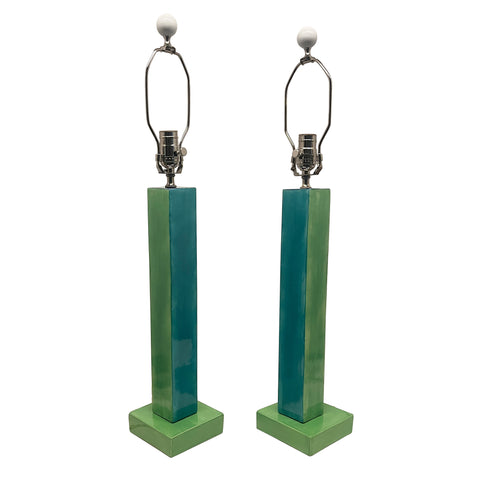 Color Field Column Lamp in Landscape #1