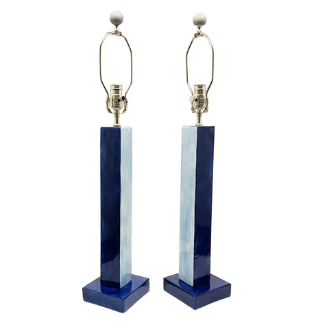 Color Field Column Lamp in Oceanview #2