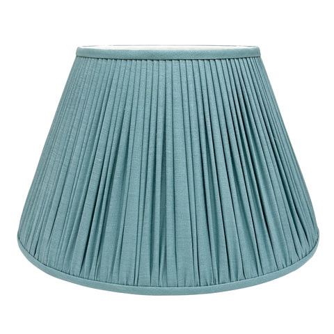 Sky Blue Linen Lampshade