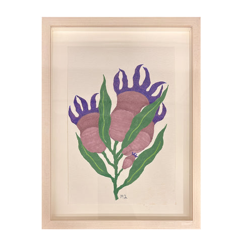 Marian McEvoy, Festive Floral in Purple