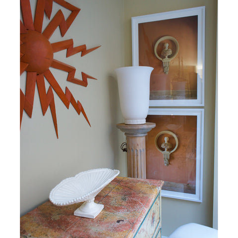 Gardner Uplight in Matte White