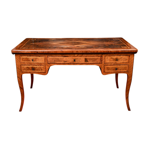 18th century Italian Desk with Inlaid Top
