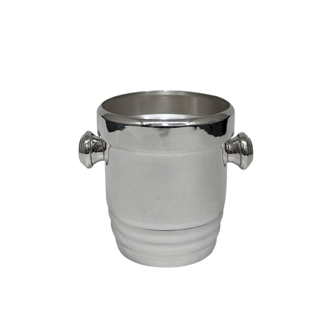 Vintage Small Deco Ice Bucket with Knob Handle