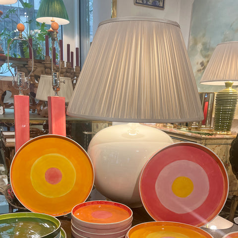 Color Field Balloon Lamp in Off White