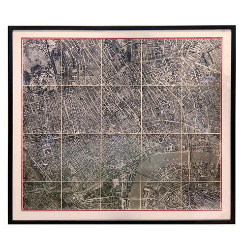 Aerial Map of Central London, 1927