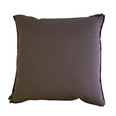 Mushroom Silk Faille Pillow