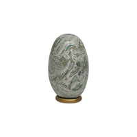 Emerald and Jasper Scagliola Egg