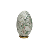 Emerald, Jasper and Rose Scagliola Egg