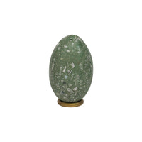 Malachite Scagliola Egg