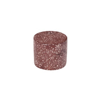 Round Rosso Imperial Scagliola Plinth