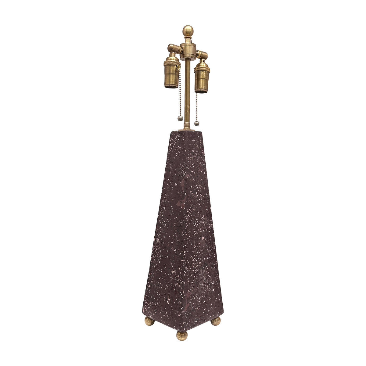 Porphyry Scagliola Lamp