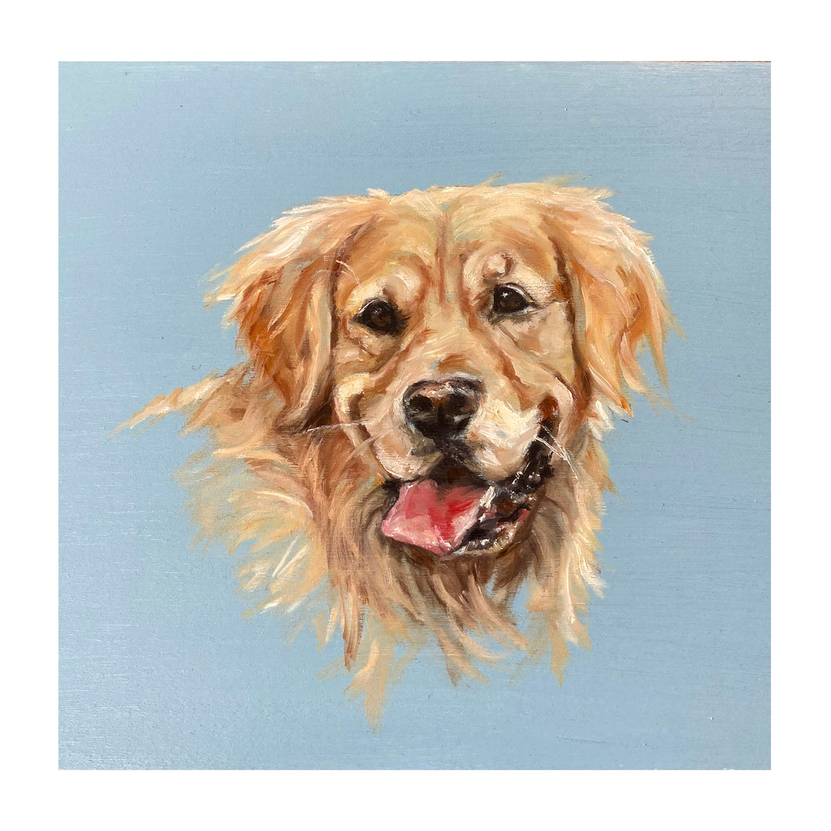 Custom Petite Pet Portrait by Alexis England