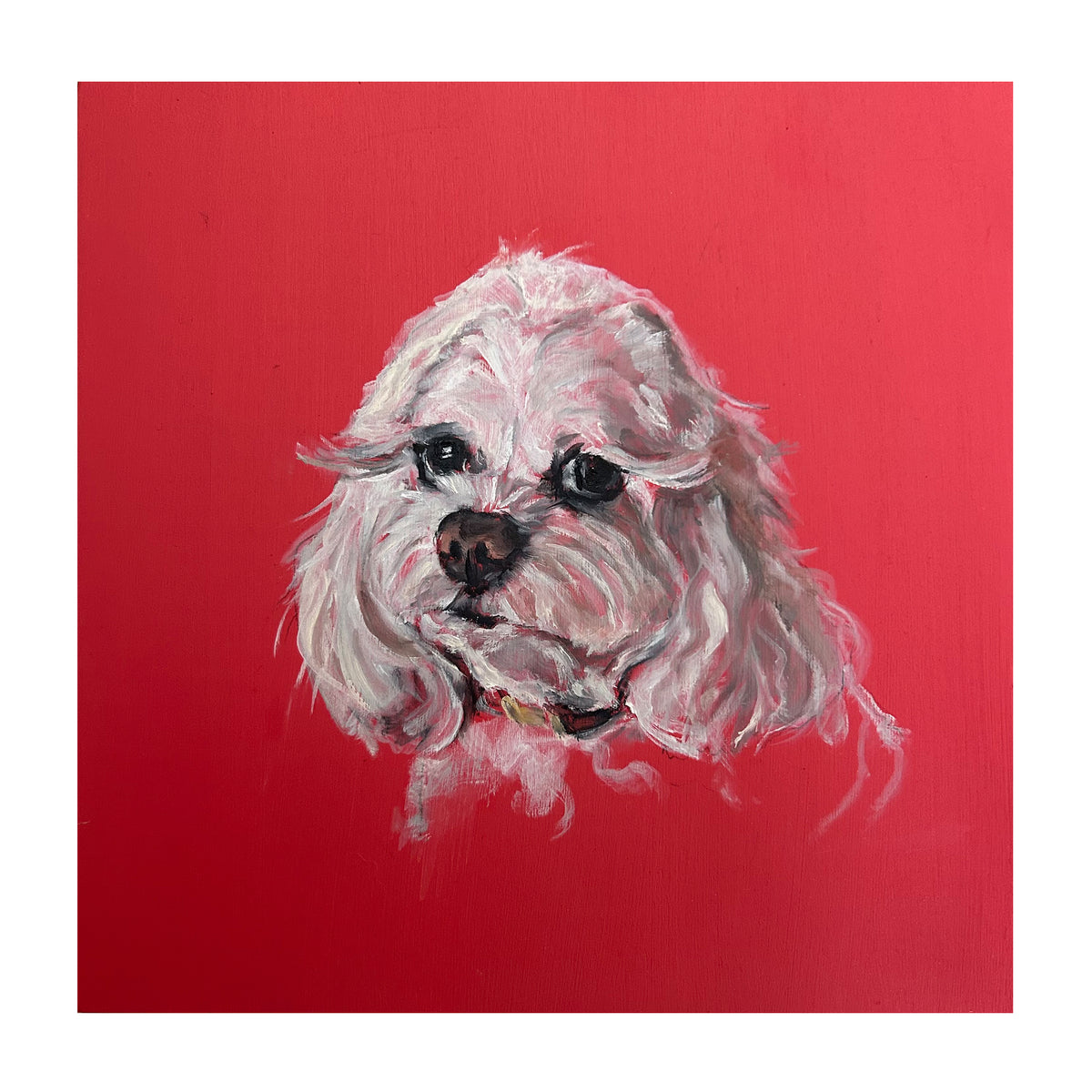 Custom Petite Pet Portrait by Alexis England