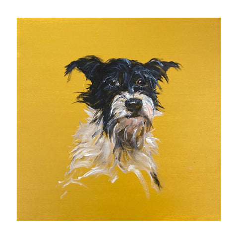 Custom Petite Pet Portrait by Alexis England