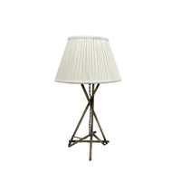 Table Lamp No. 1 Gouged Brass