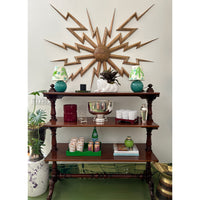 Bakudan Sunburst in Silver Leaf