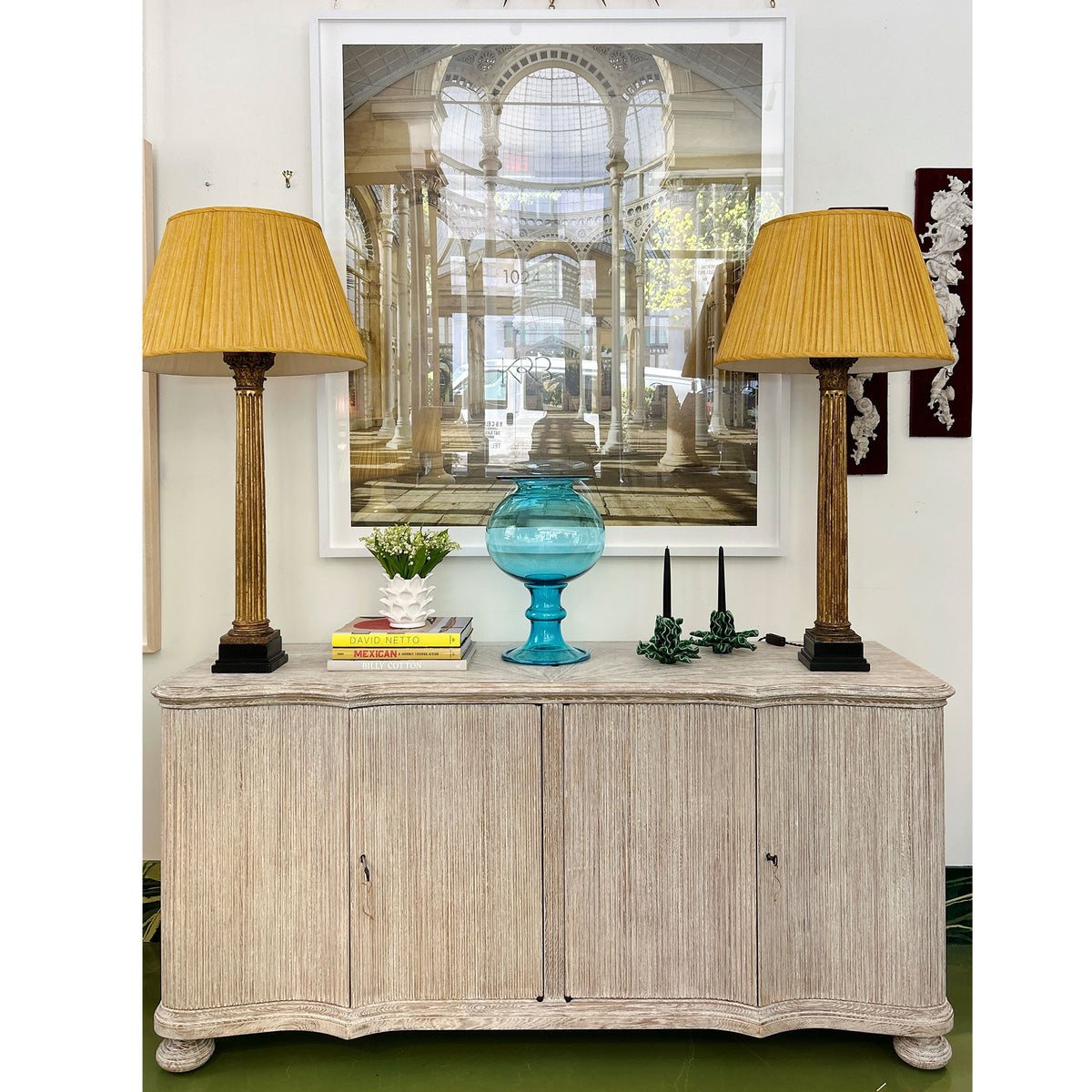 Washed Acacia Belleville Buffet