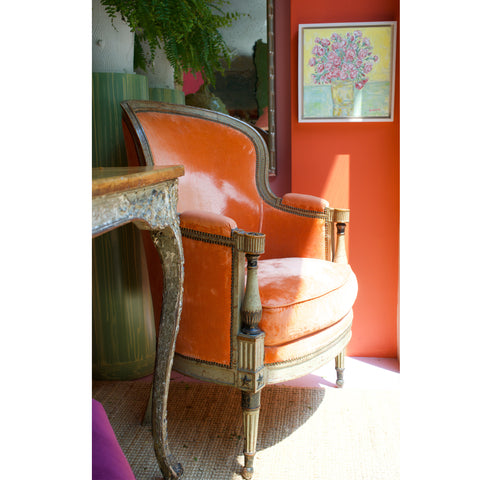 Directoire Painted Bergere