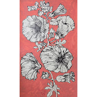 Christian Brechneff, Hollyhocks on Coral II