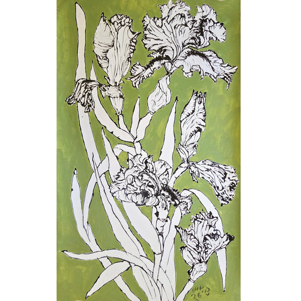 Christian Brechneff, Irises on KRB Green II