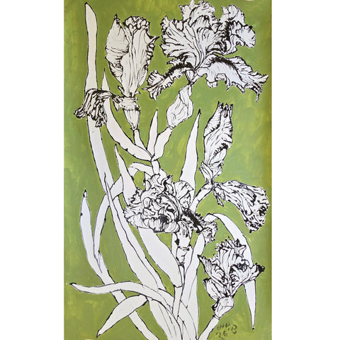 Christian Brechneff, Irises on KRB Green II