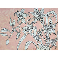 Christian Brechneff,  Orchids on Vieux Rose II
