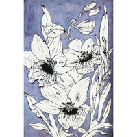 Christian Brechneff, Orchids on Purple I