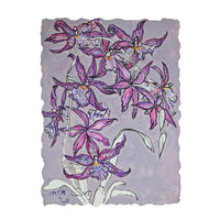 Christian Brechneff, Bellaria Marfitch Howard's Dream Orchids on Purple I