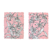 Christian Brechneff, Orchids on Vieux Rose II