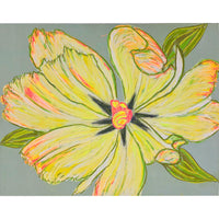 Christian Brechneff, Tulip Pastel on Pistachio II