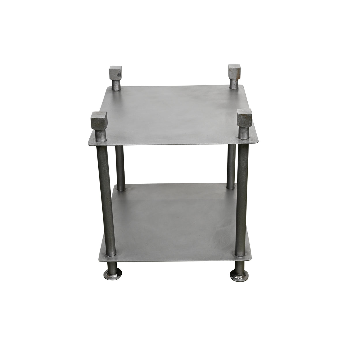 Telephone Table in Burnished Steel