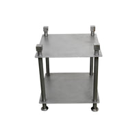 Telephone Table in Burnished Steel