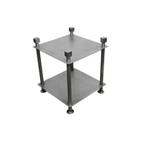 Telephone Table in Burnished Steel