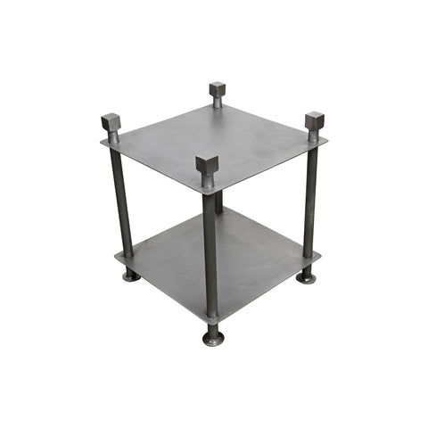 Telephone Table in Burnished Steel