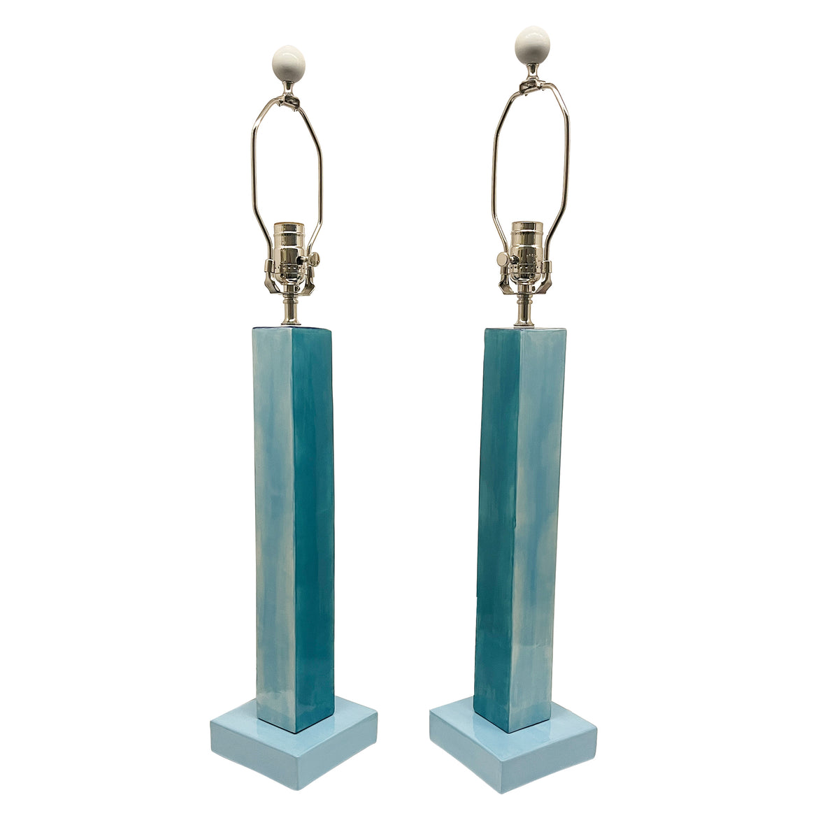 Color Field Column Lamp in Landscape #2