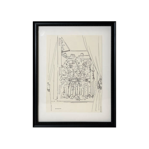 Charles Masson, The Balcony, Paris