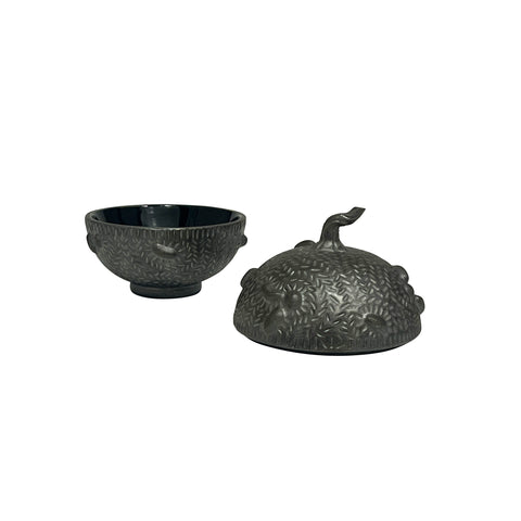 3-Inch Naturalistic Gourd in Matte Bronze