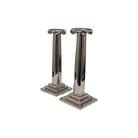 Pair of Ionic Column Candlesticks