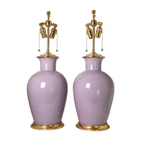 Pair of Penny Lamps in Thistle