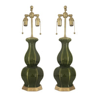 Pair of Small Alexander Lamps in Spruce