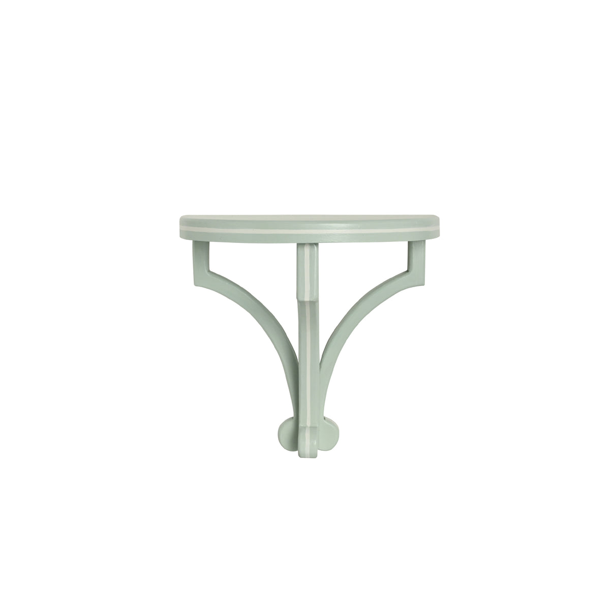 KRB Hand-Painted Demi Lune Bracket