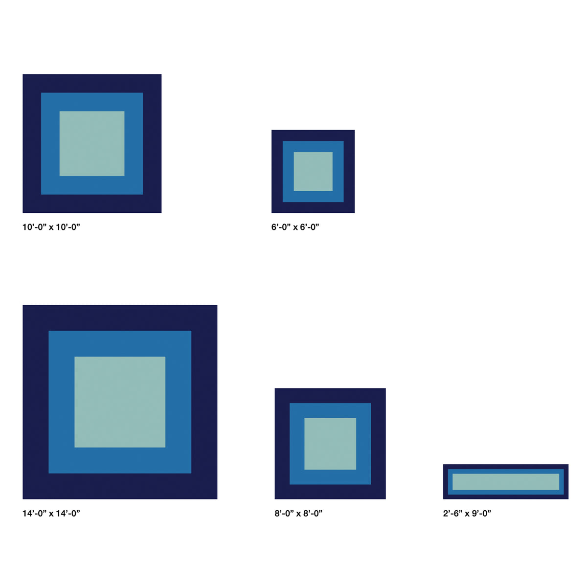 Centered Rug in Winter