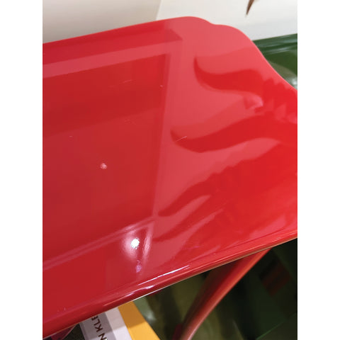 Floor Model | Chinoiserie Console Table in Cinnabar