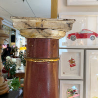 Pair of 19th Century Faux Painted Columns