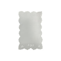 Eyelet Cocktail Napkins with Shaped Edge