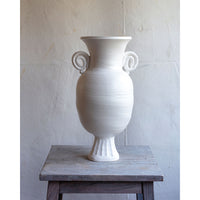 Frances Palmer, Matte Glaze Footed Pedestal Vase
