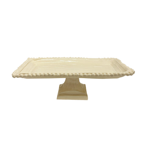 Rectangle Pedestal Platter