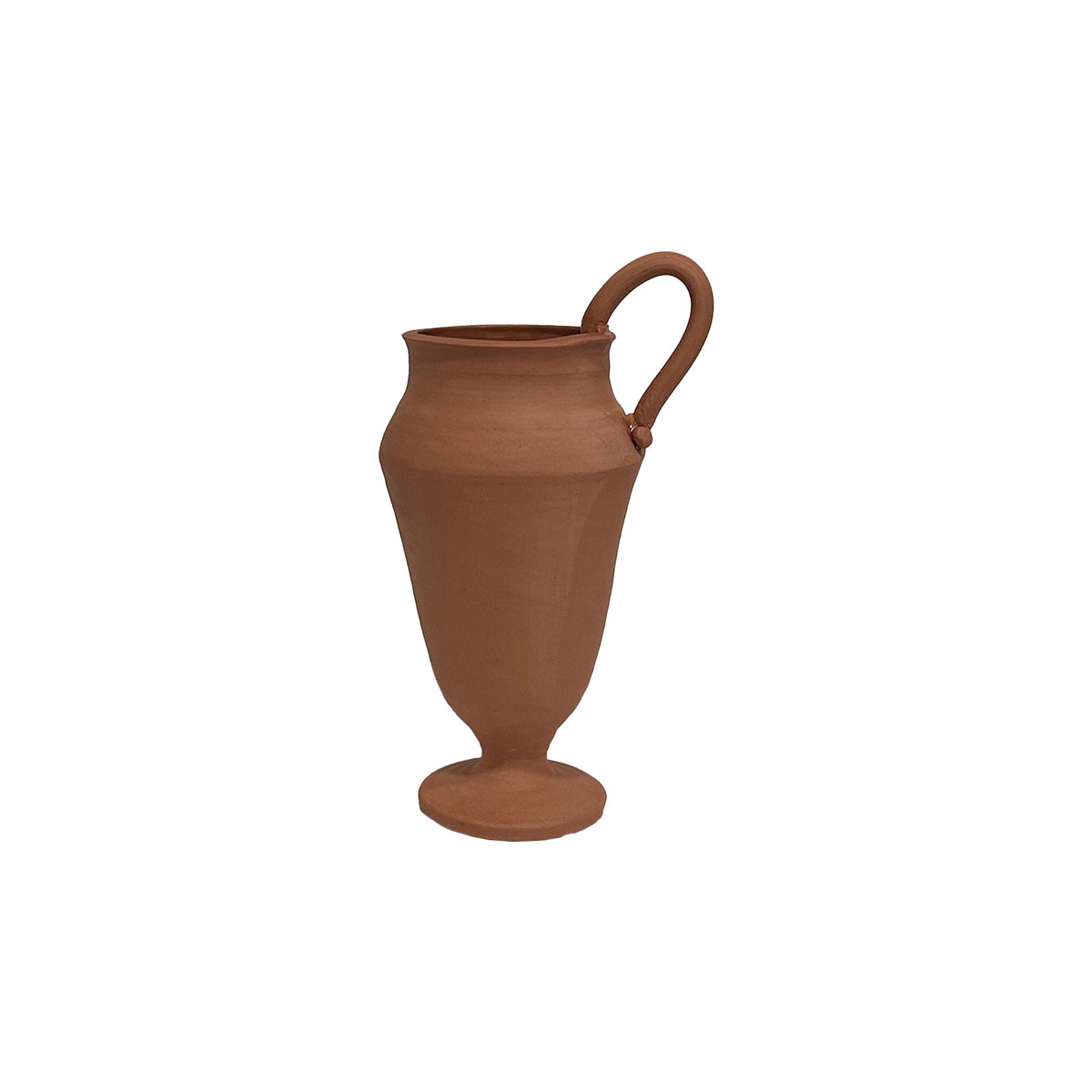 Frances Palmer, Side Handle Terracotta Vase