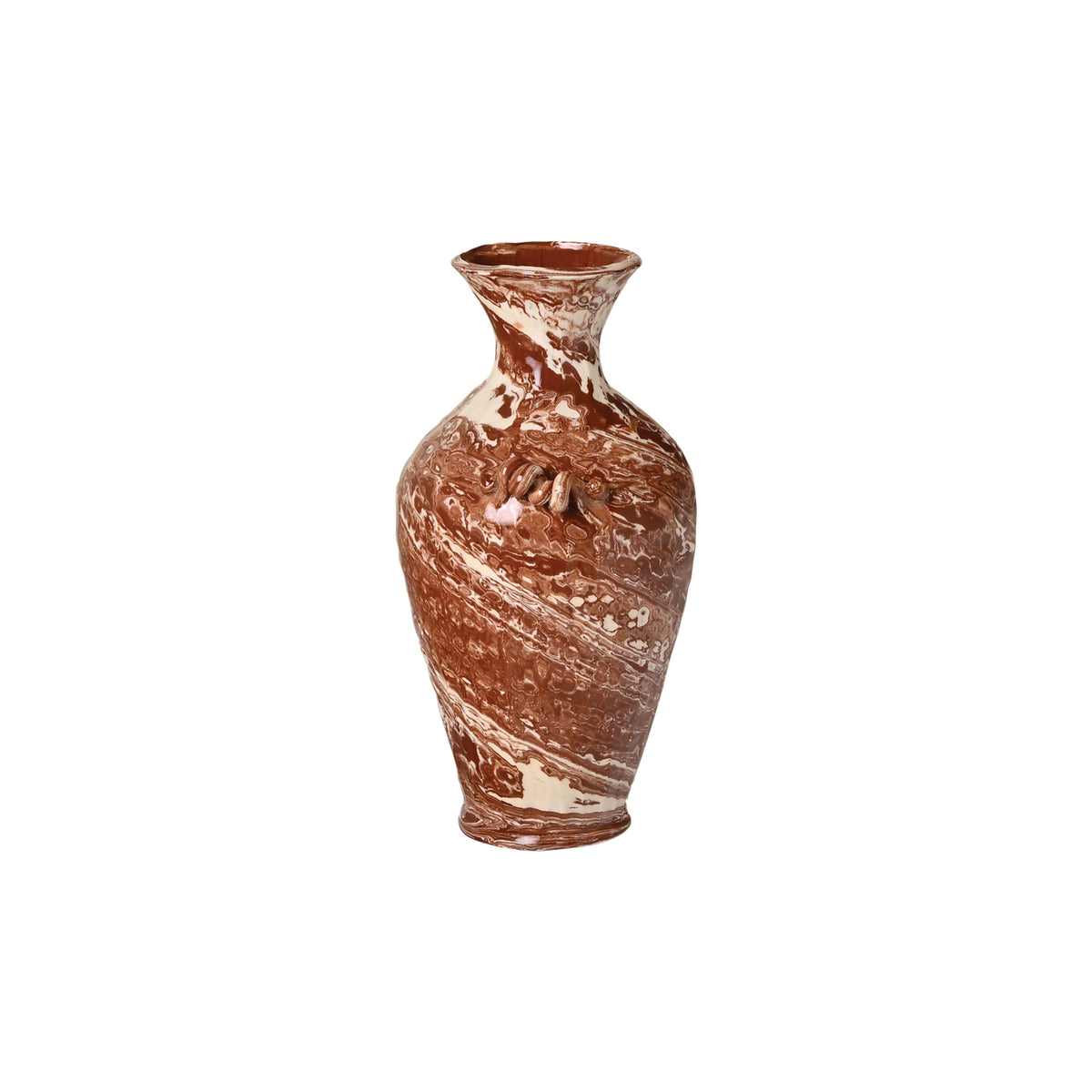 Frances Palmer, Marbleized Bud Vase